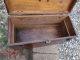 Vintage Wooden Tool Chest Wood Box Instrument Case Old Primitives photo 5