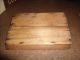 Antique Wooden Primitive Cultery / Knife / Silverware Caddy/ Tray Great Patina Primitives photo 2