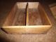 Antique Wooden Primitive Cultery / Knife / Silverware Caddy/ Tray Great Patina Primitives photo 3