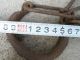 Antique,  Primitive,  Very Old Shackles For Horses,  Donkeys,  Tap.  Wrought Iron. Primitives photo 2