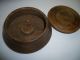 Antique Wooden Sugar Tureen,  Small W/ Removable Wooden Lid,  Very Good Condition Boxes photo 2