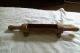 Antique Rolling Pin Hollowed Out,  Made Into Old Salt Box Unique Lqqk Primitives photo 4