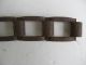 Antique Primitive Old Wrought Iron Square Link Machinery Drive Chain Barn Find Primitives photo 1