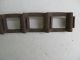 Antique Primitive Old Wrought Iron Square Link Machinery Drive Chain Barn Find Primitives photo 2