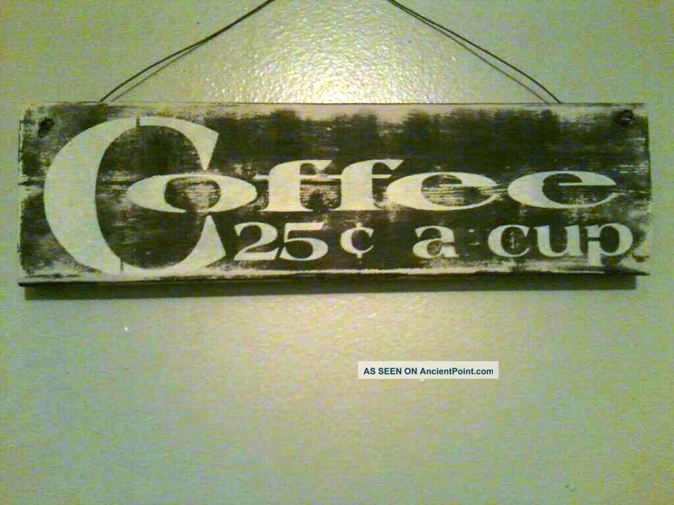 Coffee Sign Primitives photo