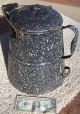 Antique Chuck Wagon Coffee Pot W/ Handle And Lid Primitives photo 6