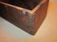 1 Small Dovetailed Box/1 Wood Small Shelf Maybe Candleshelf Primitives photo 1