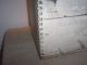 Dovetailed Old Box With Lid/old Paint/has Lettering On It. Primitives photo 1