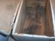 Dovetailed Old Box With Lid/old Paint/has Lettering On It. Primitives photo 2