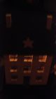 Country Wooden House Primitive Lamp Handpainted With Other Country Decor Primitives photo 1