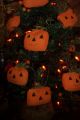 ♥ Primitive Fall Pumpkin Tree With Orange Lights,  Berries & Jack - O - Lanterns♥rcp♥ Primitives photo 2