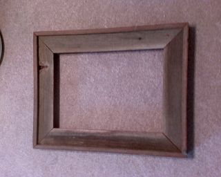 Barn Wood Picture Frame,  Holds Picture Or Canvas Size 10 