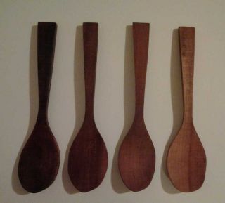 Old Cherry Wooden Spoons photo
