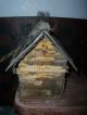Old Vintage Hand Made Wooden Bird House Primitives photo 2