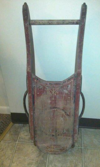 Antique 19th Cent Painted 