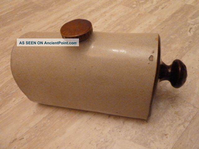 Antique Stoneware Stone Ware Footwarmer Foot Warmer Primitives photo