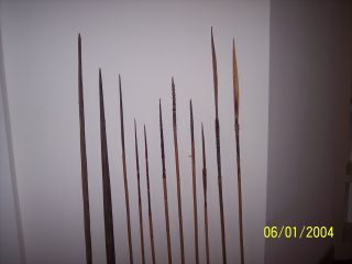 Ancient New Guinea Spears photo
