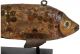 Vintage Hand Carved Fishing Lure On Museum Stand Primitives photo 1