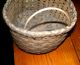Ozark Primitive Antique Two - Handle Split Oak Gathering Basket Primitives photo 7