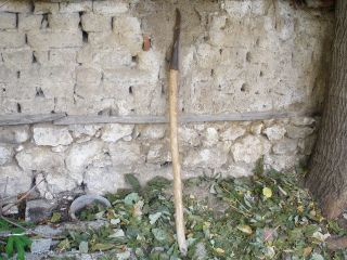 Primitive Instrument Of Production Of Wrought Iron - Very Old. photo