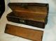 ~~~~very Rare Antique Small Trunk With Tray~~~~ Primitives photo 2