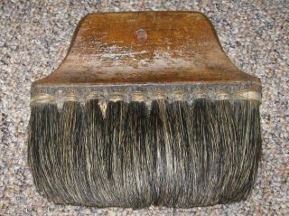 Vintage Horse Hair Brush photo