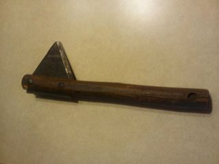 Vintage Farm Tool Hand Made From Mower Part@ 10 Inches Long photo