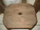 Vintage Antique Primitive Wood Wooden Foot Stool Small Table Bench Primitives photo 2
