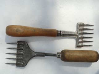 Vintage Williamson - Wood Handled Ice Chipper Tool 9 
