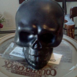 Blackened Beeswax Skull photo