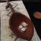 Primitive Wooden Large Scoop Spoon Hand Made Hand Carved Primitives photo 5