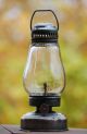 Antique Little Bobs Children ' S Kerosene Skate Lantern Lamp Glass Primitives photo 5