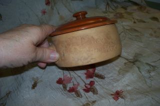 Old Redwing Pottery Provincale Piece - - Signed - Item Low Price photo
