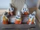 Halloween Candy Corn Ornies Handmade Set 5 Autum Bowl Fillers Ooak Primitives photo 3