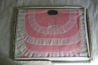 New In Unopned Box 5 Piece Bedroom Scarf Ensemble Set Rose photo