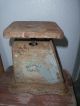 Vintage American Cuttlery Scales Gathering W/ Grungy Candle & ++ - Pat Dated 1913 Primitives photo 8