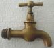 Big Antique Bronze Spigot,  Faucet,  Tap In Working Condition.  Robinet,  Wasserhahn. Primitives photo 1