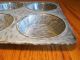 Ex.  Cond.  8 Hole Grey Graniteware Muffin Pan,  Very Clean Primitives photo 5