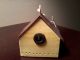Primitive~lited Punched Tin Saltbox House Christmas Tree Ornament~new Primitives photo 1