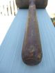 Vintage Antique Heavy Large Wooden Mallet Hammer Tenderizer Primitives photo 7