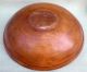 Antique Wooden Large Rim Carved Primitive Wood Bowl Out Of Round Patina Primitives photo 7