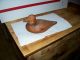 Small Older Duck Decoy,  Carved From Wood Primitives photo 1