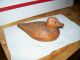 Small Older Duck Decoy,  Carved From Wood Primitives photo 2