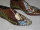 Antique Wooden Pair Shoe Lasts - Hand Painted - Detailed - Great Buy Primitives photo 2