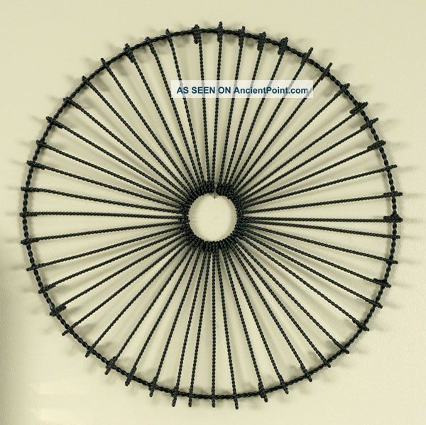 Primitive Small Starburst Metal Wire Trivet Primitives photo