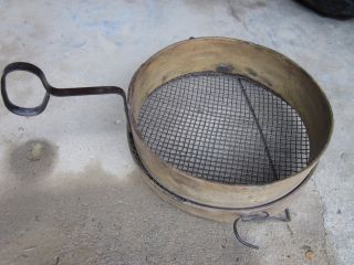 Antique Sifter Strainer For Farm Grain Sifter Hot Coal Sifter photo