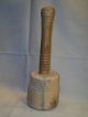 Primitive Round Mallet For Wood Carvers/ Leater Workers Etc. Primitives photo 1