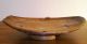 Antique Old Huge Bowl Plate Primitive Wooden Greek Holly Mountain 19th Century Primitives photo 2