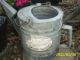 Vtg Galvanized Steel Garden Watering Sprinkling Can~deluxe St Louis~no Sprinkle Primitives photo 1