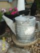 Vtg Galvanized Steel Garden Watering Sprinkling Can~deluxe St Louis~no Sprinkle Primitives photo 5